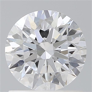 Picture of Lab Grown Diamond 1.08 Carats, Round with Ideal Cut, D Color, VS1 Clarity and Certified by IGI
