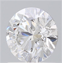 Lab Grown Diamond 1.18 Carats, Round with Excellent Cut, D Color, VVS2 Clarity and Certified by IGI