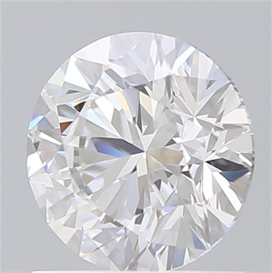 Picture of Lab Grown Diamond 1.18 Carats, Round with Excellent Cut, D Color, VVS2 Clarity and Certified by IGI