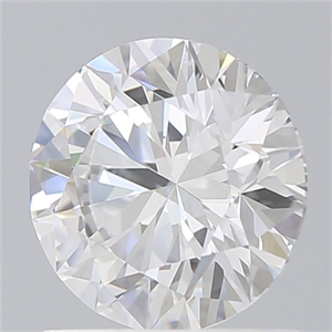 Picture of Lab Grown Diamond 1.21 Carats, Round with Ideal Cut, D Color, VS1 Clarity and Certified by IGI