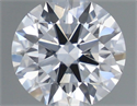 Lab Grown Diamond 1.03 Carats, Round with Ideal Cut, E Color, SI1 Clarity and Certified by IGI