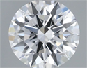 Lab Grown Diamond 1.03 Carats, Round with Ideal Cut, E Color, SI1 Clarity and Certified by IGI