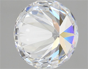 Picture of Lab Grown Diamond 1.27 Carats, Round with Ideal Cut, D Color, VVS2 Clarity and Certified by IGI