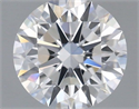 Del inventario de diamantes de laboratorio, 0.73 quilates, Redondo , Color D, claridad VS2 y certificado IGI
