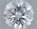 Lab Grown Diamond 1.05 Carats, Round with Excellent Cut, E Color, SI1 Clarity and Certified by IGI
