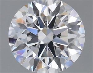 Picture of Lab Grown Diamond 1.06 Carats, Round with Ideal Cut, D Color, VVS1 Clarity and Certified by IGI