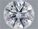 Del inventario de diamantes de laboratorio, 0.72 quilates, Redondo , Color D, claridad VVS2 y certificado IGI