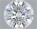 Lab Grown Diamond 0.94 Carats, Round with Ideal Cut, D Color, VVS2 Clarity and Certified by IGI