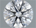 Lab Grown Diamond 0.74 Carats, Round with Ideal Cut, E Color, VS2 Clarity and Certified by IGI