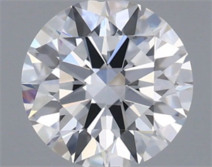 Picture of Lab Grown Diamond 0.71 Carats, Round with Ideal Cut, D Color, VVS2 Clarity and Certified by IGI