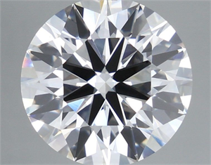 Picture of Lab Grown Diamond 5.53 Carats, Round with Ideal Cut, E Color, VS1 Clarity and Certified by IGI