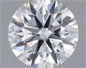 Del inventario de diamantes de laboratorio, 0.71 quilates, Redondo , Color E, claridad VVS2 y certificado IGI
