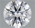 Lab Grown Diamond 7.08 Carats, Round with Ideal Cut, F Color, VVS2 Clarity and Certified by IGI