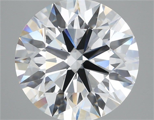 Picture of Lab Grown Diamond 5.57 Carats, Round with Ideal Cut, E Color, VVS1 Clarity and Certified by IGI