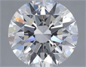 Del inventario de diamantes de laboratorio, 1.06 quilates, Redondo , Color F, claridad VS1 y certificado IGI