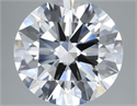Lab Grown Diamond 5.03 Carats, Round with Ideal Cut, G Color, VS2 Clarity and Certified by IGI