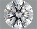 Lab Grown Diamond 0.99 Carats, Round with Excellent Cut, D Color, VVS2 Clarity and Certified by IGI