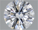 Del inventario de diamantes de laboratorio, 2.52 quilates, Redondo , Color F, claridad VS2 y certificado IGI