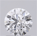 Lab Grown Diamond 0.96 Carats, Round with Ideal Cut, F Color, VS2 Clarity and Certified by IGI