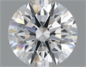 Lab Grown Diamond 1.29 Carats, Round with Ideal Cut, E Color, VVS1 Clarity and Certified by IGI