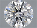 Del inventario de diamantes de laboratorio, 3.07 quilates, Redondo , Color E, claridad VVS2 y certificado GIA