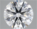 Lab Grown Diamond 3.44 Carats, Round with Ideal Cut, E Color, VS1 Clarity and Certified by IGI