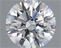 Del inventario de diamantes de laboratorio, 1.08 quilates, Redondo , Color D, claridad VS2 y certificado IGI