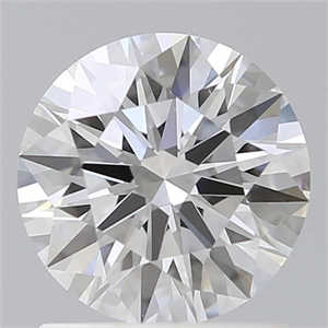Picture of Lab Grown Diamond 1.32 Carats, Round with Excellent Cut, E Color, VS1 Clarity and Certified by IGI