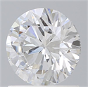 Lab Grown Diamond 1.12 Carats, Round with Excellent Cut, E Color, VVS2 Clarity and Certified by IGI