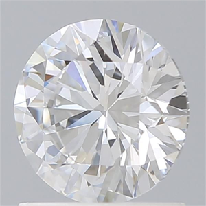 Picture of Lab Grown Diamond 1.12 Carats, Round with Excellent Cut, E Color, VVS2 Clarity and Certified by IGI