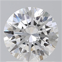 Lab Grown Diamond 1.11 Carats, Round with Excellent Cut, D Color, VS1 Clarity and Certified by IGI