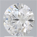 Lab Grown Diamond 1.19 Carats, Round with Ideal Cut, E Color, VVS2 Clarity and Certified by IGI