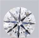 Lab Grown Diamond 5.72 Carats, Round with Ideal Cut, F Color, VS2 Clarity and Certified by IGI