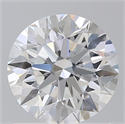 Lab Grown Diamond 1.10 Carats, Round with Excellent Cut, E Color, VVS1 Clarity and Certified by IGI