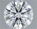 Lab Grown Diamond 1.25 Carats, Round with Ideal Cut, E Color, VVS2 Clarity and Certified by IGI
