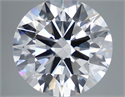 Lab Grown Diamond 5.53 Carats, Round with Ideal Cut, E Color, VVS2 Clarity and Certified by IGI