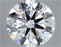 Del inventario de diamantes de laboratorio, 6.09 quilates, Redondo , Color F, claridad VVS2 y certificado IGI