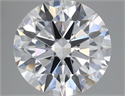 Lab Grown Diamond 5.53 Carats, Round with Ideal Cut, E Color, VS2 Clarity and Certified by IGI