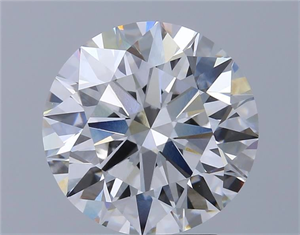 Picture of Lab Grown Diamond 3.31 Carats, Round with Ideal Cut, F Color, VVS2 Clarity and Certified by IGI