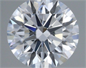 Lab Grown Diamond 0.71 Carats, Round with Ideal Cut, F Color, VVS1 Clarity and Certified by IGI