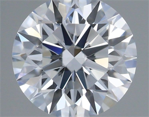 Picture of Lab Grown Diamond 0.71 Carats, Round with Ideal Cut, F Color, VVS1 Clarity and Certified by IGI