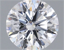 Lab Grown Diamond 0.88 Carats, Round with Ideal Cut, D Color, VVS2 Clarity and Certified by IGI