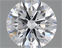 Lab Grown Diamond 0.71 Carats, Round with Ideal Cut, D Color, VS2 Clarity and Certified by IGI