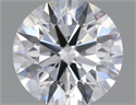 Lab Grown Diamond 0.71 Carats, Round with Ideal Cut, D Color, IF Clarity and Certified by IGI