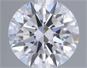 Lab Grown Diamond 0.70 Carats, Round with Excellent Cut, D Color, VS2 Clarity and Certified by IGI