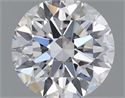 Del inventario de diamantes de laboratorio, 0.72 quilates, Redondo , Color D, claridad VVS2 y certificado IGI