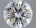 Del inventario de diamantes de laboratorio, 4.37 quilates, Redondo , Color F, claridad VVS2 y certificado IGI