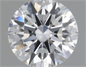 Lab Grown Diamond 0.73 Carats, Round with Ideal Cut, D Color, VVS1 Clarity and Certified by IGI