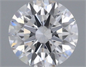Del inventario de diamantes de laboratorio, 0.73 quilates, Redondo , Color D, claridad SI2 y certificado IGI