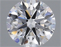 Del inventario de diamantes de laboratorio, 0.74 quilates, Redondo , Color D, claridad VVS1 y certificado IGI